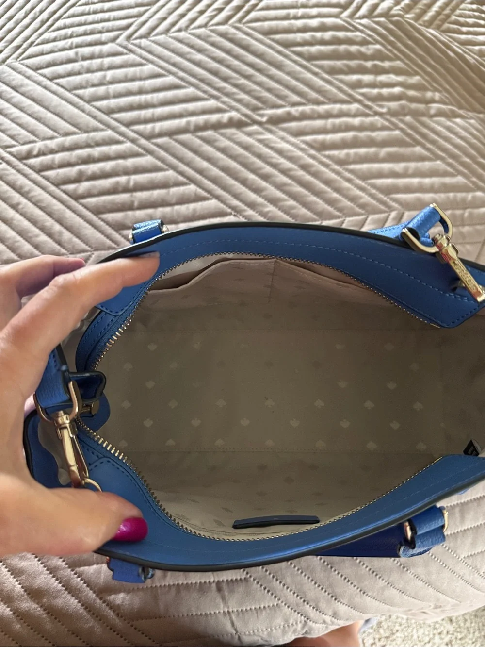 Kate Spade leather satchel